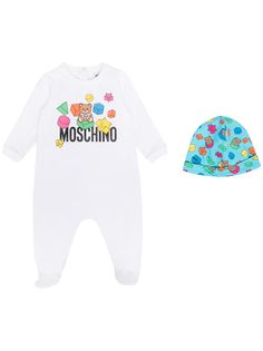 Moschino Kids комбинезон для новорожденного Teddy Bear