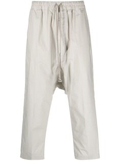 Rick Owens брюки с низким шаговым швом