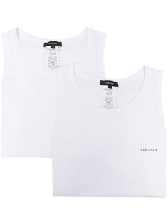 Versace комплект из двух топов без рукавов
