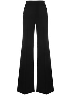 Elisabetta Franchi расклешенные брюки с логотипом