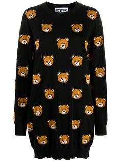 Moschino джемпер с узором