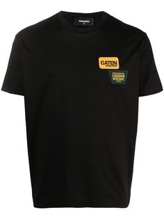 Dsquared2 футболка с нашивкой-логотипом