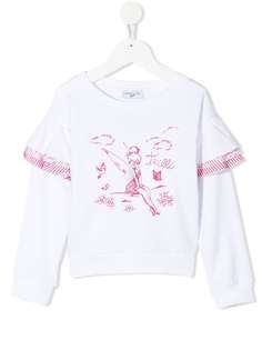 Monnalisa толстовка с принтом Tinkerbell