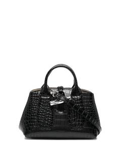 Longchamp сумка-тоут с тиснением под крокодила