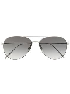 Linda Farrow солнцезащитные очки-авиаторы Lloyds