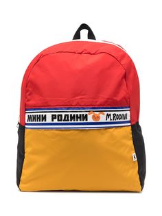 Mini Rodini рюкзак с логотипом