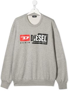 Diesel Kids толстовка с логотипом