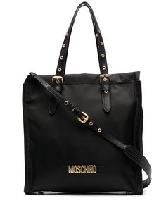 Moschino сумка-тоут с логотипом