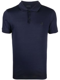 LANVIN рубашка поло с вышитым логотипом