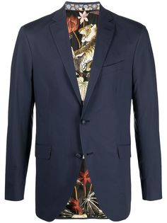 Etro однобортный пиджак