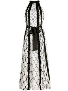 Temperley London платье Pixie с цветочной вышивкой