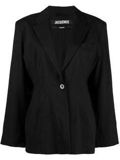 Jacquemus однобортный блейзер