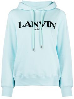 LANVIN худи с вышитым логотипом