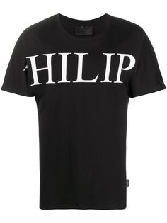 Philipp Plein футболка с круглым вырезом и логотипом