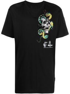 Philipp Plein футболка с графичным принтом