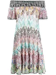 Missoni платье с абстрактным принтом