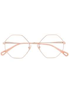 Chloé Eyewear очки в восьмиугольной оправе