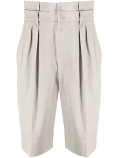 Brunello Cucinelli шорты широкого кроя