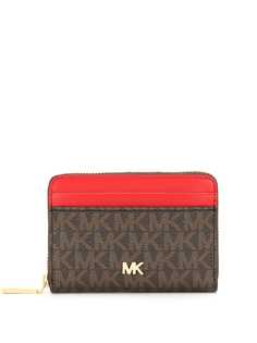 Michael Michael Kors кошелек на молнии с монограммой