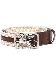 Etro ремень с пряжкой-логотипом