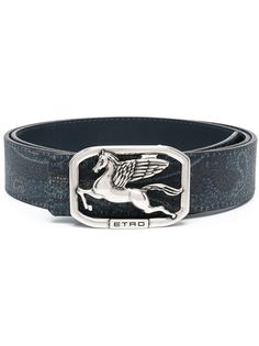 Etro ремень с пряжкой-логотипом