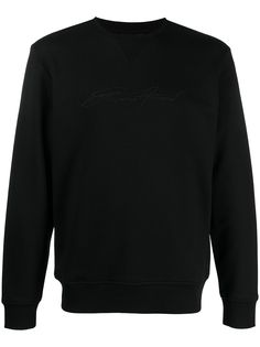 Emporio Armani толстовка с круглым вырезом и логотипом