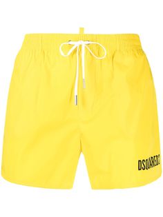 Dsquared2 плавки-шорты Icon с эластичным поясом
