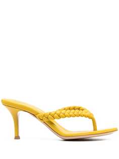 Gianvito Rossi плетеные босоножки
