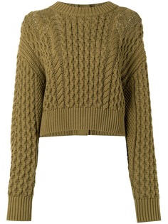 Proenza Schouler White Label джемпер фактурной вязки