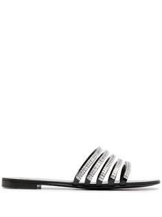 Giuseppe Zanotti сандалии с кристаллами