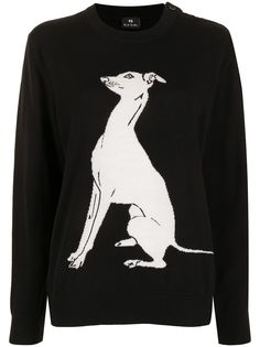 PS Paul Smith свитер Greyhound вязки интарсия