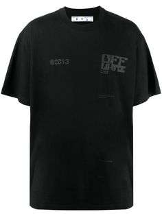 Off-White футболка Tech Marker с логотипом
