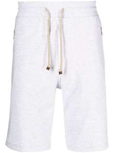 Brunello Cucinelli спортивные шорты с кулиской