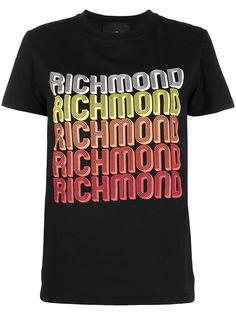 John Richmond футболка с логотипом