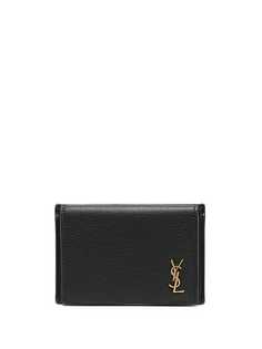 Saint Laurent кошелек с откидным клапаном и логотипом
