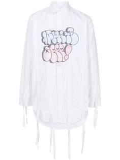 Off-White футболка с логотипом