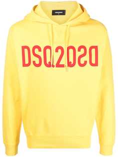 Dsquared2 худи с кулиской и логотипом