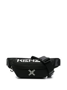 Kenzo поясная сумка с логотипом