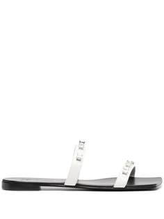 Giuseppe Zanotti сандалии Croisette с кристаллами