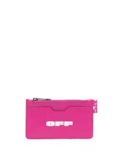 Off-White картхолдер с логотипом
