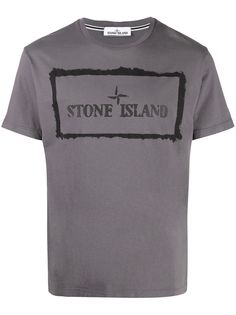 Stone Island футболка с логотипом