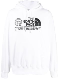 The North Face худи с кулиской и логотипом