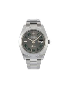 Rolex наручные часы Oyster Perpetual Datejust pre-owned 41 мм 2020-го года