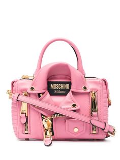 Moschino сумка через плечо в виде байкерской куртки