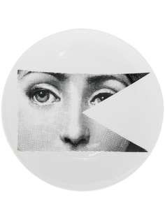 Fornasetti тарелка с принтом
