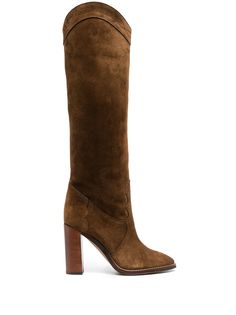 Saint Laurent сапоги Kate