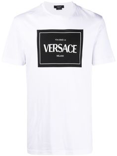 Versace футболка с логотипом