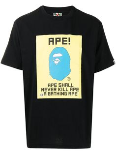 A BATHING APE® футболка с графичным принтом