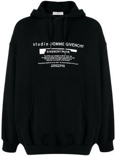Givenchy худи оверсайз Studio Homme