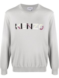 Kenzo джемпер с вышитым логотипом